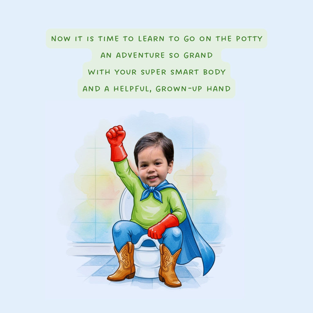Customized Potty Training Book (Boy)