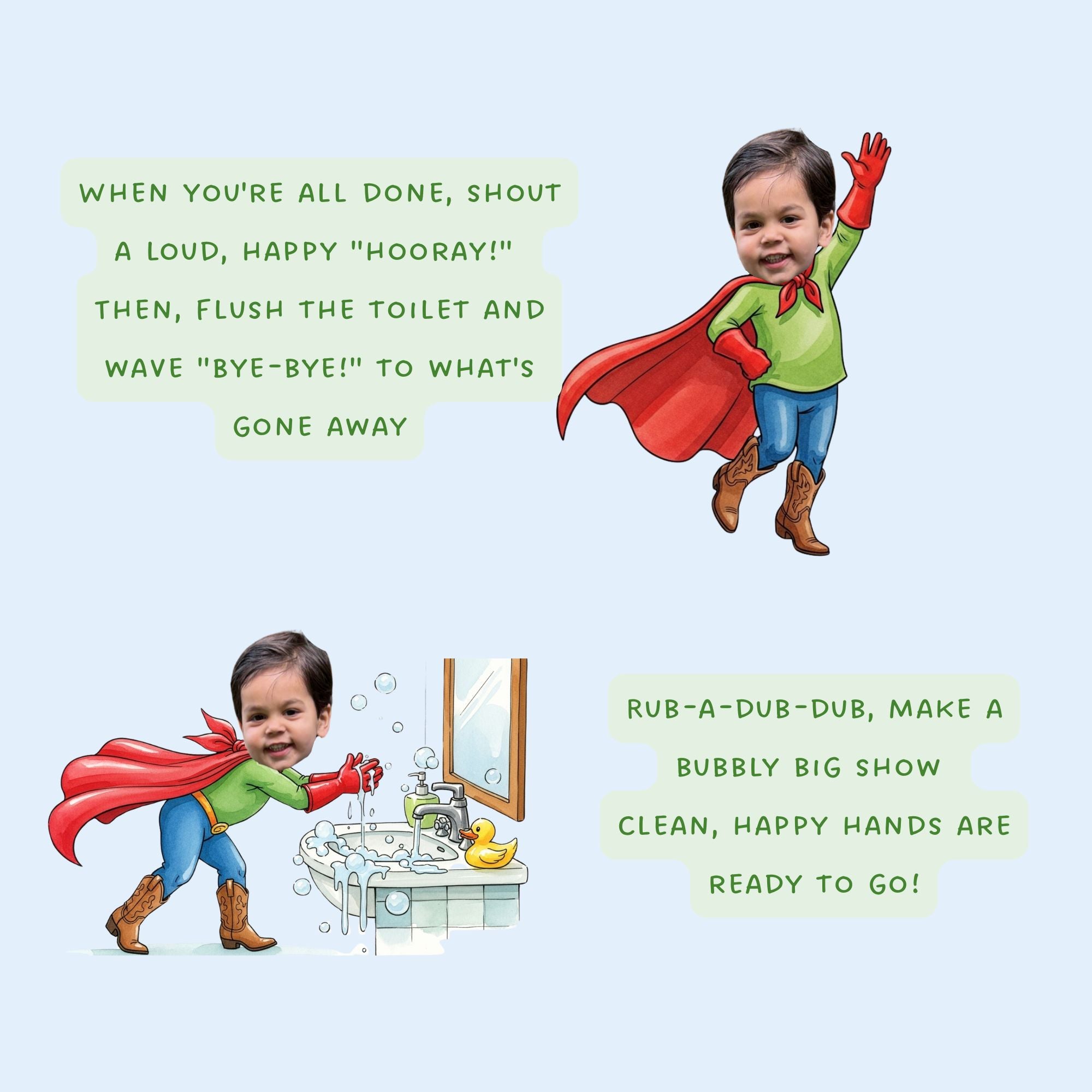Customized Potty Training Book (Boy)